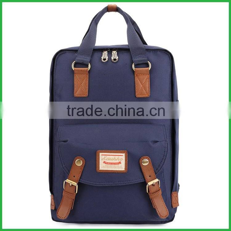 Wholesale high quality nylon bag with laptop compartment backpack school bag