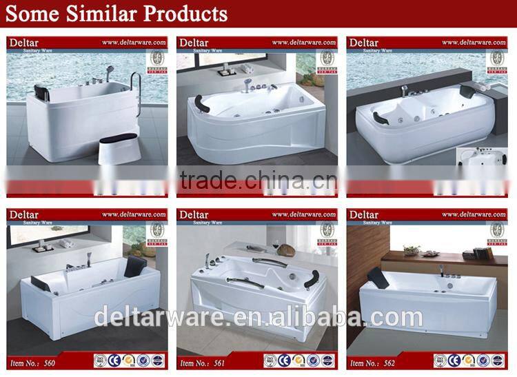 2015 New design indoor portable massage bathtub,embedded massage bathtub