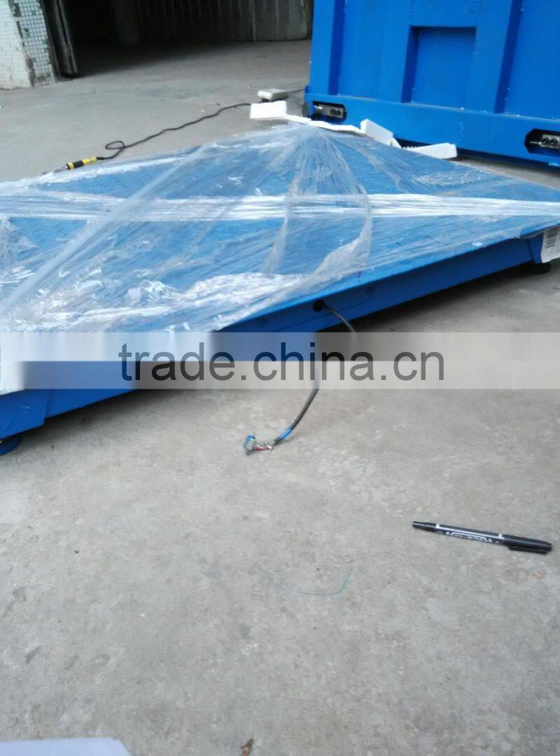 black weighbrigde floor scale 1000kg / hot sale weigh-bridge electronic weighing scale balance