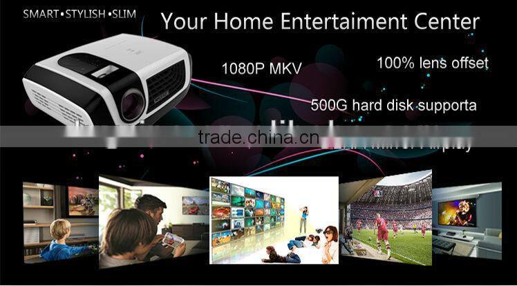 New arrival !!! C7 1080P 100Hz LED mini pocket projector