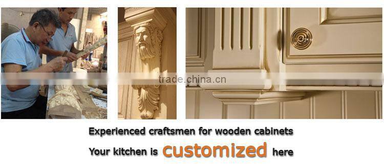 Fully customized traditional kitchen design, country style wood kitchen cabinets