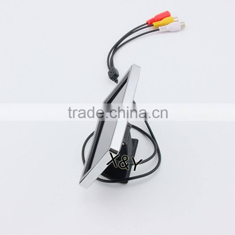 Hot cheap 4.3inch Silver edge car monitor XY-2056