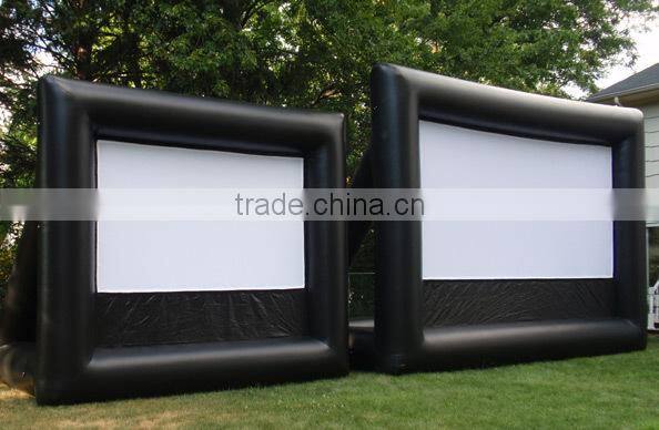 Used inflatable outdoor inflatable movie screen/outdoor screen