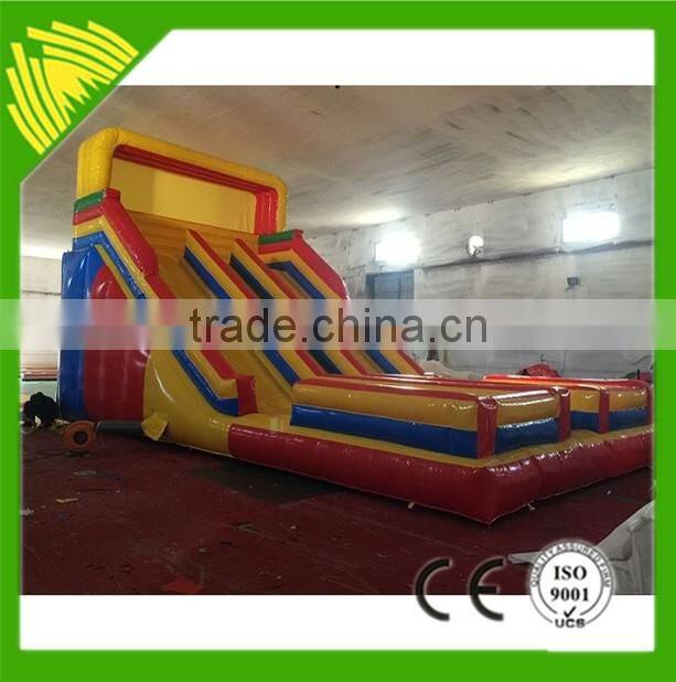 Inflatable Water Slides Giant Inflatable Water Slide With Pool