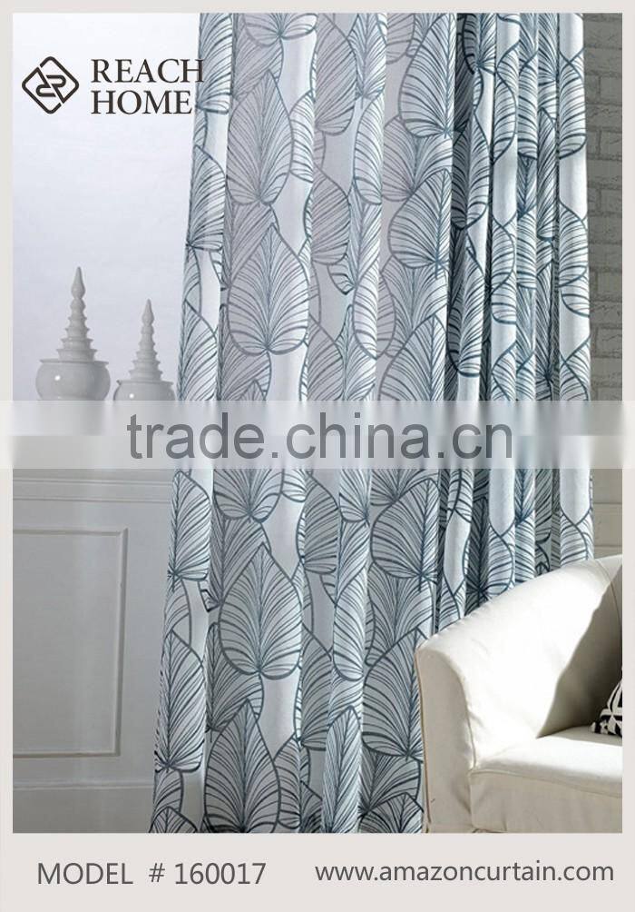 2016 Hot Sale fashion Solid Sheer Voile Curtain, embroidery sheer curtains fabric, drapes - Pinch Pleated / Rod Pocket