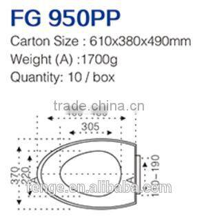 Selling India style decorative acrylic heavy duty toilet seat cover