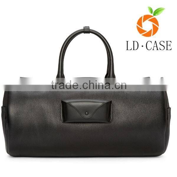 Large Capacity Weave Leather New Design Fashionable Travel Luggage Bags