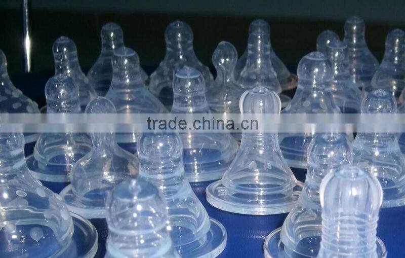 custom baby bottle nipple & Food-grade printing LOGO Baby bottle Teat