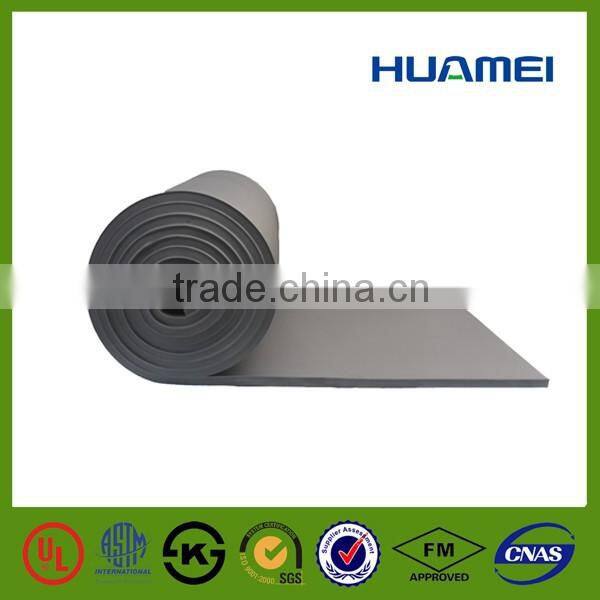 Huamei Embossed texture rubber foam insulation