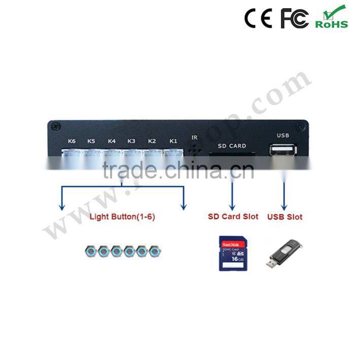 DC 12v input Media Streaming Device hd media player 5.1