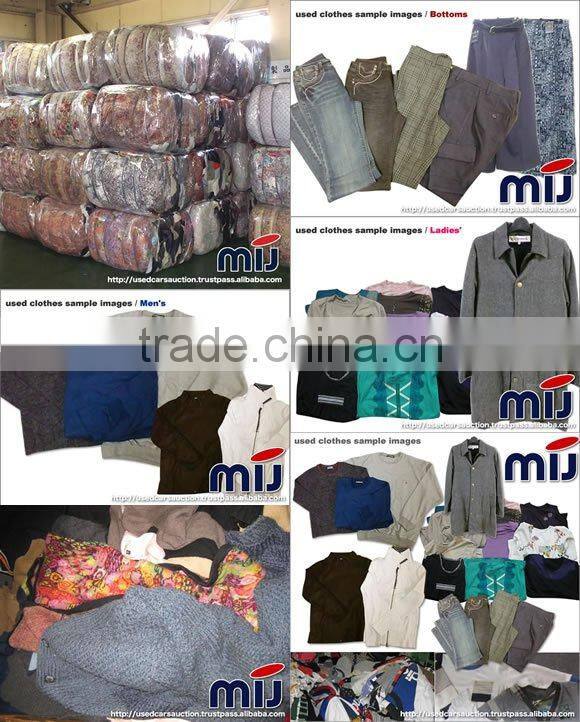 Winter Mixed Used Clothes Japan clothes