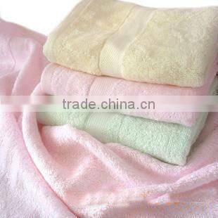 Organic bamboo towels for showering