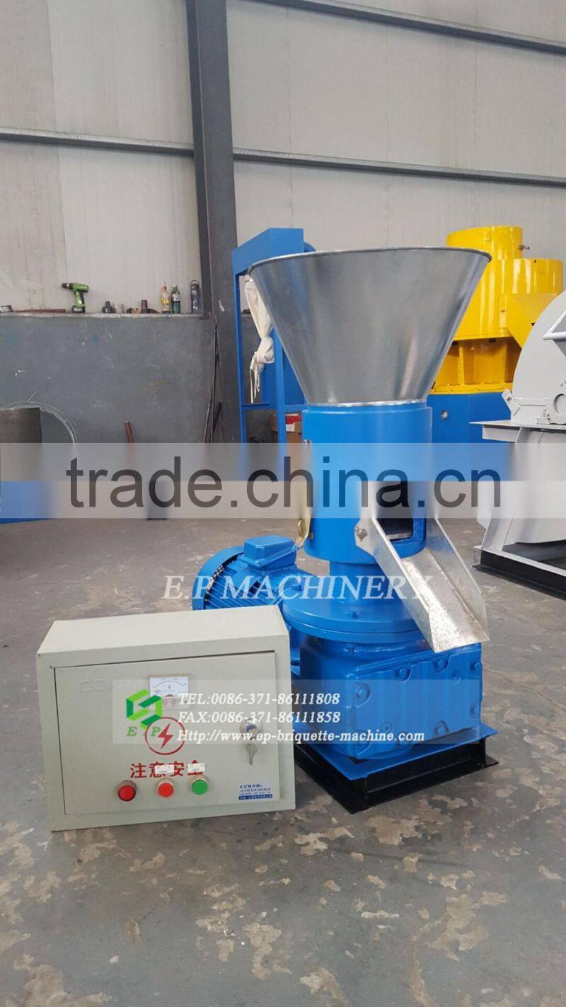 100kg/h wood pellet machine