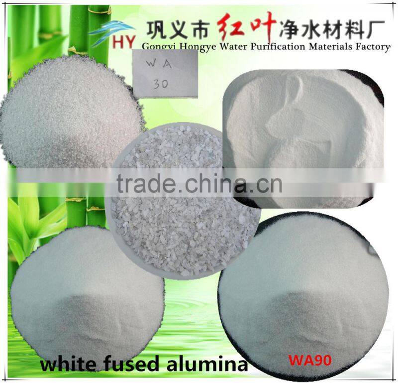 Manual sand blasting/polishing / used white fused alumina HY Brand granular /powder White corundum