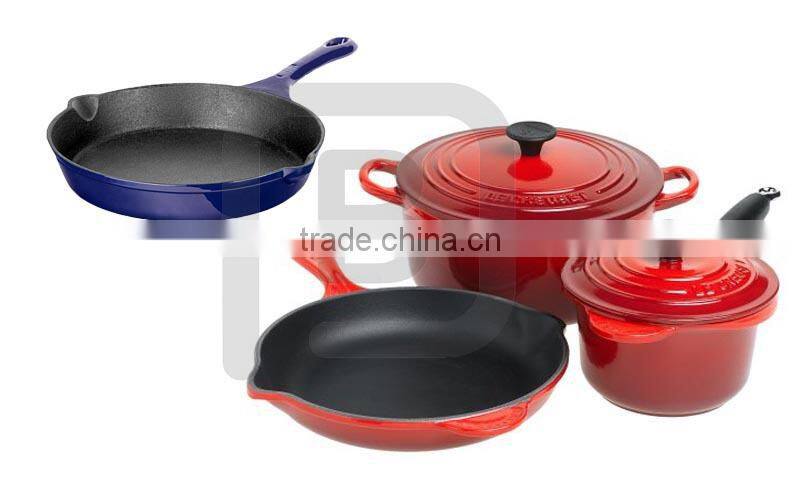 High Quality Wholesale Enamel Cast Iron Cookware