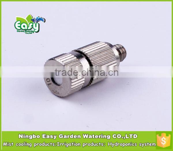Anti drip Fog Mist Nozzle Ceramic insert, High pressure mist cooling nozzle. Brass nozzle. Mist cooling products