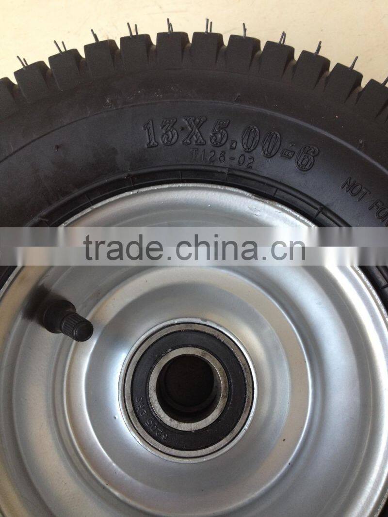 13x5.00-6 lawn garden wheel wheels for lawnmower golf cart go cart lawn tractor