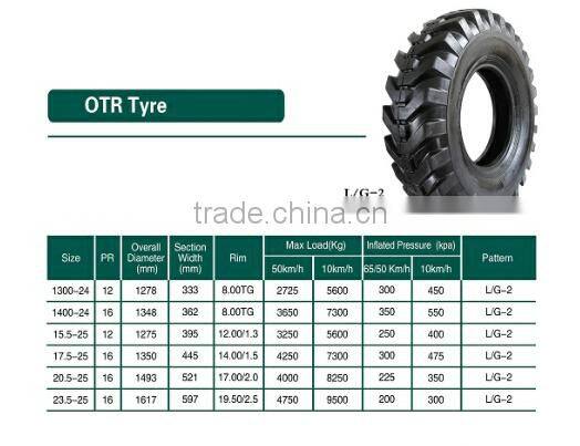 Off the Road Tyre G2 L2 1400-24