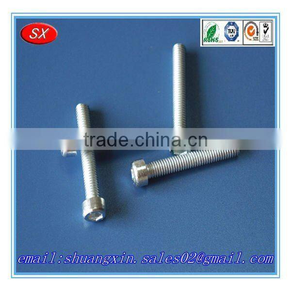 Custom and precision stainless steel/carbon steel zinc/nickel plated countersunk bolts 8.8,countersunk head bolt