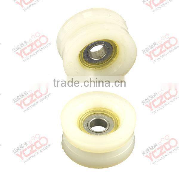 Noiseless and fastly sliding door roller 696 square roller