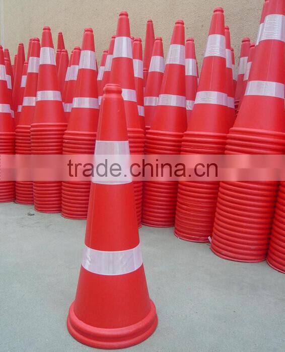 Colored Reflective PVC Traffic Cone 45 CM