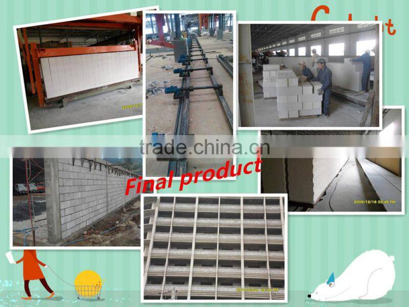 Durable and low cost acc block making machine