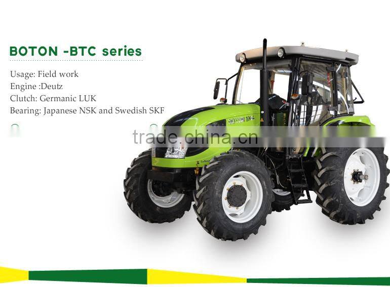 BOTON 80hp 800 4WD tractor with Luxury cabin and DEUTZ engine
