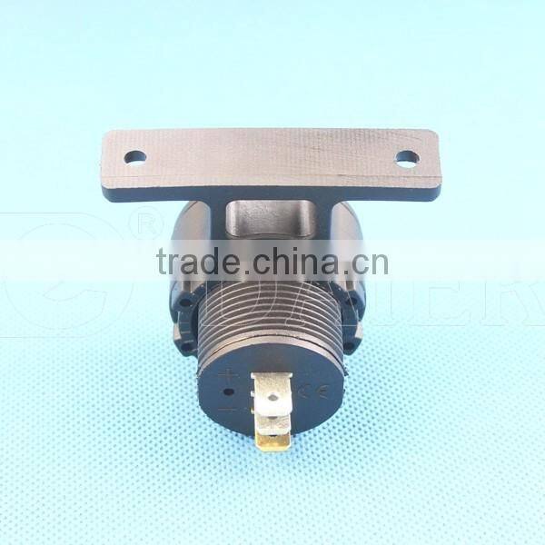 High Quality 5V~30V Car Dual Port Digital Voltmeter And Ammeter Socket With Bracket One Hole Panel