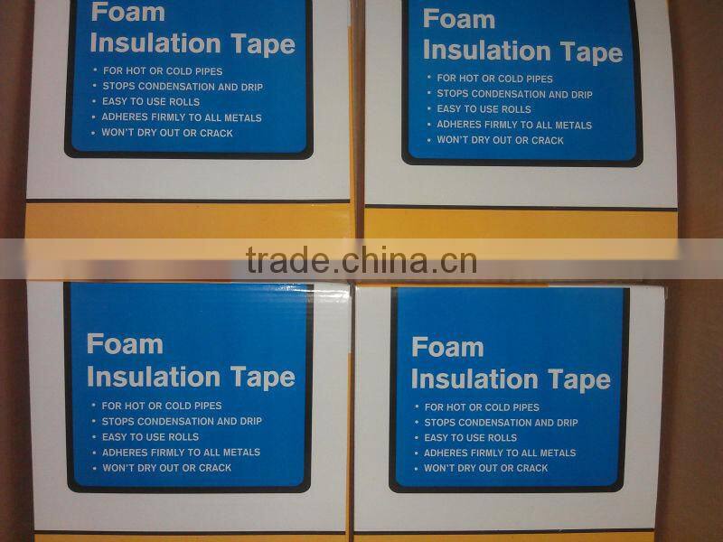 Strong Adhesive Foam Tape / Foam Insulation Tape / Best Rubber Insulation Foam Tape