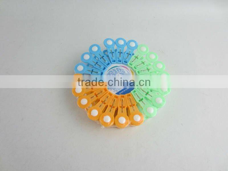 New Product Plastic clothes pegs clips (20pcs/set)8072