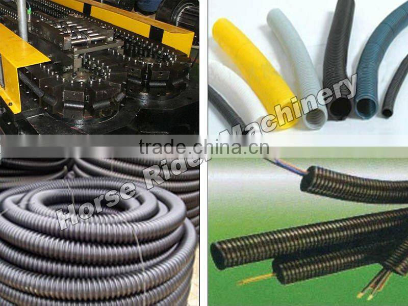 Newest high output Single Wall Corrugated Pipe production line with low power