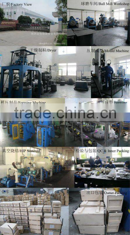 Carbide circle steel blanks punching die blanks for making steel balls