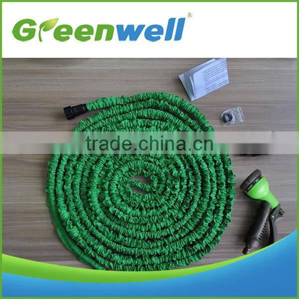 xxx hose expanding garden water hose pipe,brass fitting expandable garden hose flexible, hot water flexible hose expandable