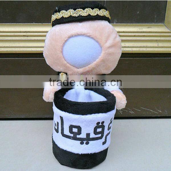 Hot Sale Plush 3D photo face Doll (3D-75)
