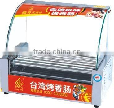 commercial hot dog roller machine