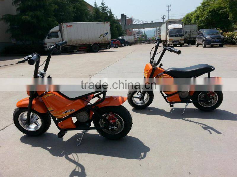 200w or 250w or 350w multi color mini electric dirt bike for kids or adults