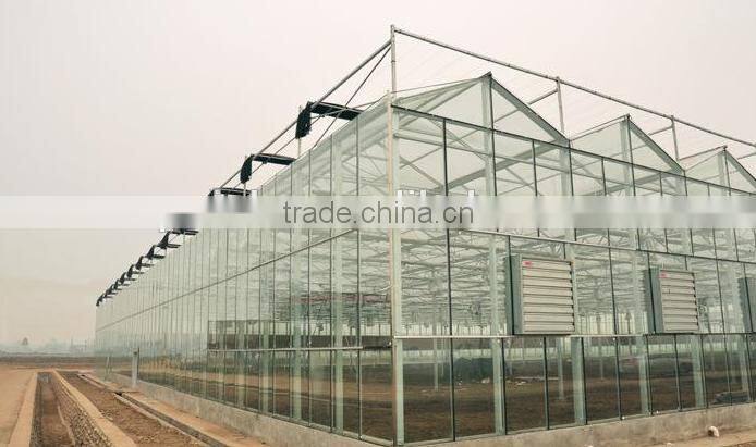 clear tempered glass for greenhouse with factory price and CCC CE ISO