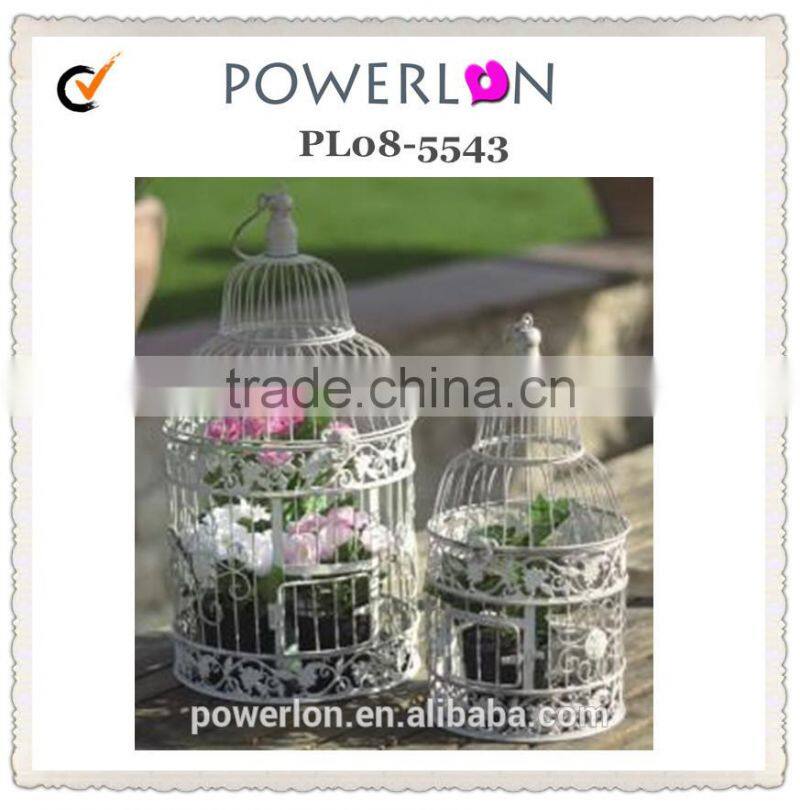 2015 popular vintage bird cages table decoration