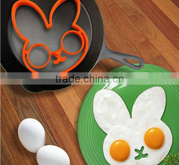 silicone pancake egg ring mold shaper penguin pumpkin rabbit owl sunshine custom styles OEM ODM
