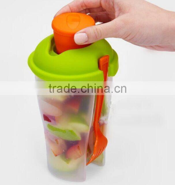 Fruit Salad Container Salad To Go Cup With Fork