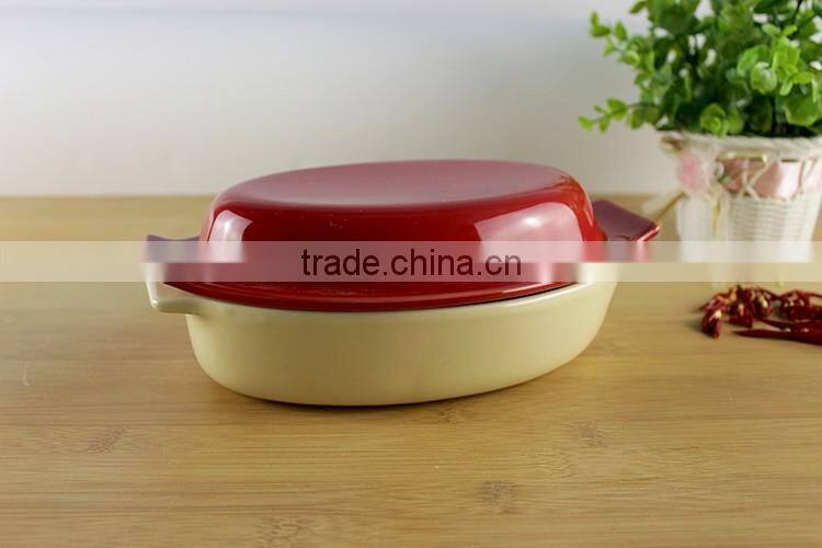 Hospitality hotel supply china manufacture ceramic bakeware set