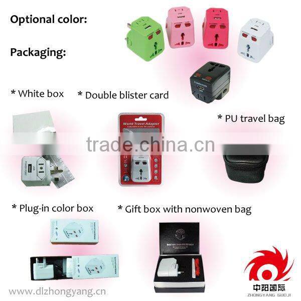 globally Travel Portable More support Socket converter Power Adapter