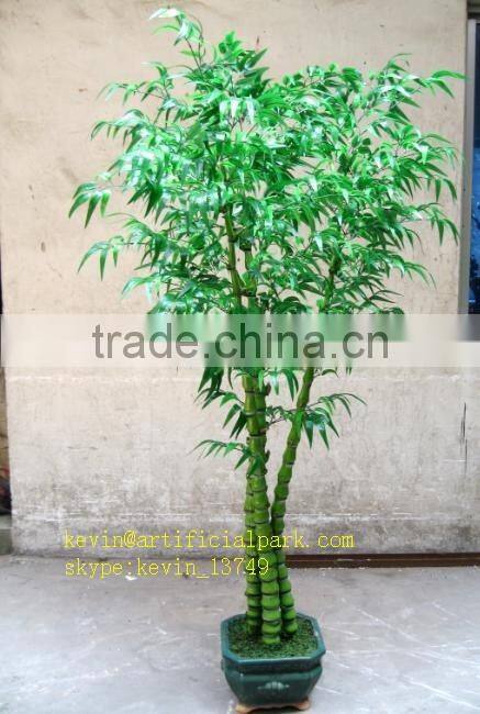 factory price hot sale bonsai bamboo home artificial bamboo poles