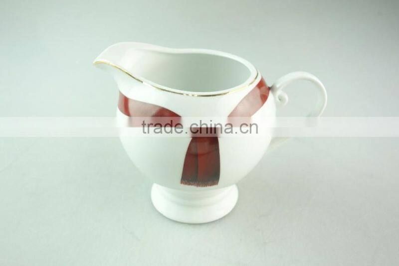 stock cheap hot sale 17pcs porcelain tea set with gift packing