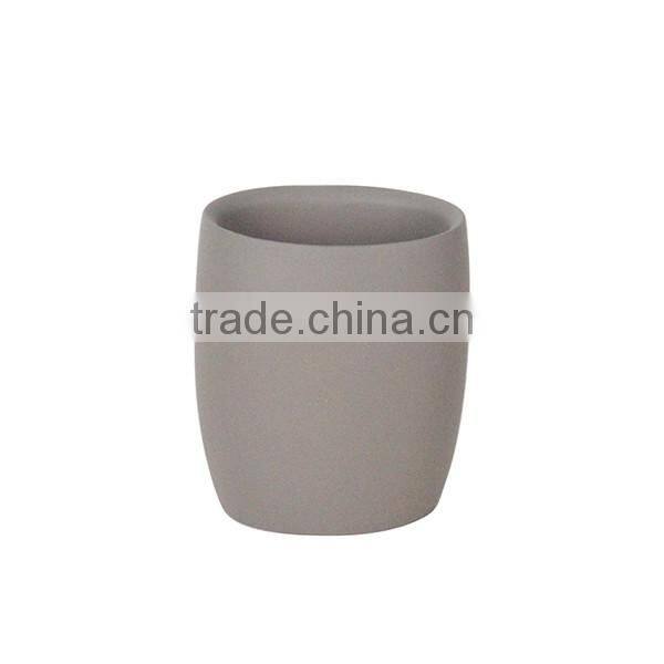 Natural concrete feature dark grey cement bathroom fittings 2015 cheap wholesale bath accessories sets
