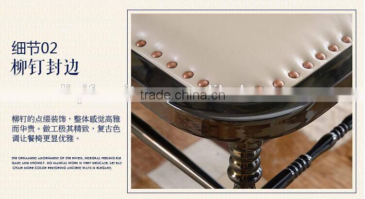 quality polished grey stainless steel luxury modern chiavari chair LQ-SSC001G