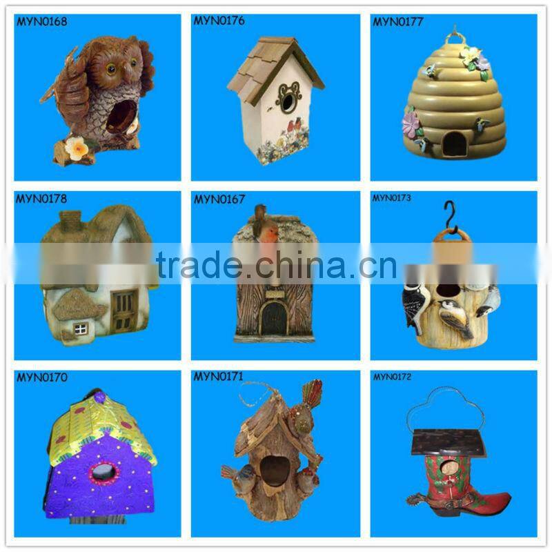 2013 new design unique simplicity bird house craft