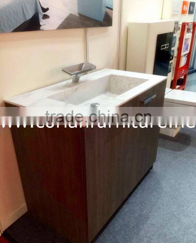 Solid wood bathroom vanity cabinets