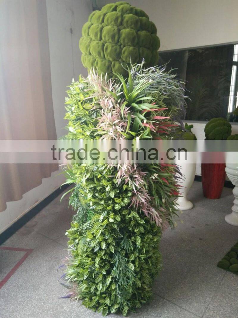 Artificial plants decorative pillars for weddings