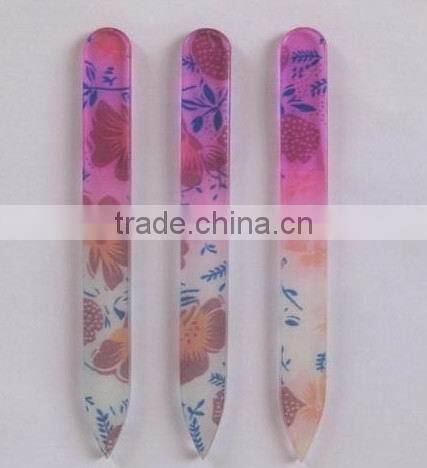 beauty care crystal glass nail file
